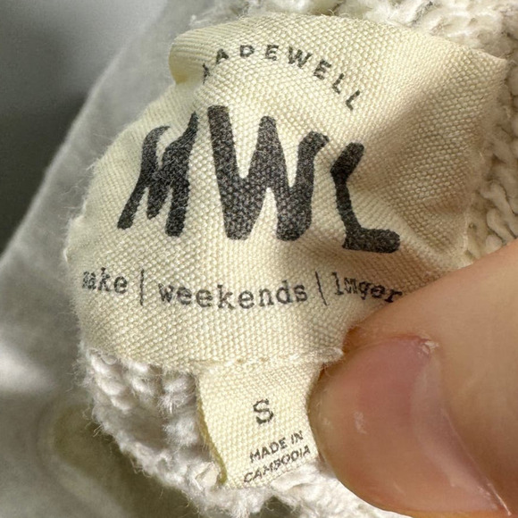 Madewell MWL Airyterry Tapered Sweatpants - Picture 4 of 5